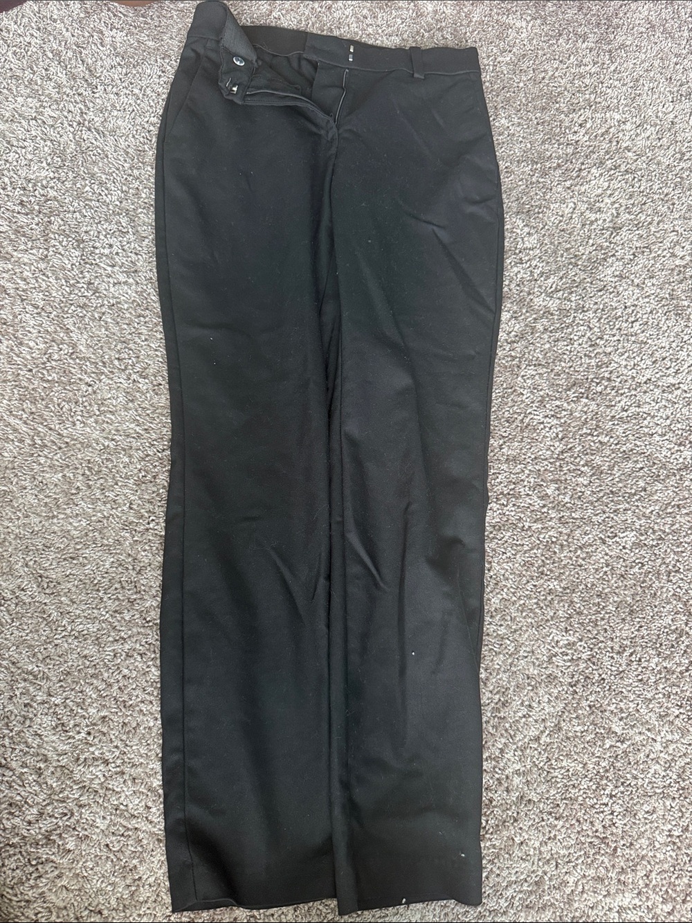 H&M Black Women's Straight-Leg Trousers